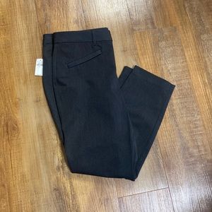 Gap signature dark gray skinny ankle pants size 14
